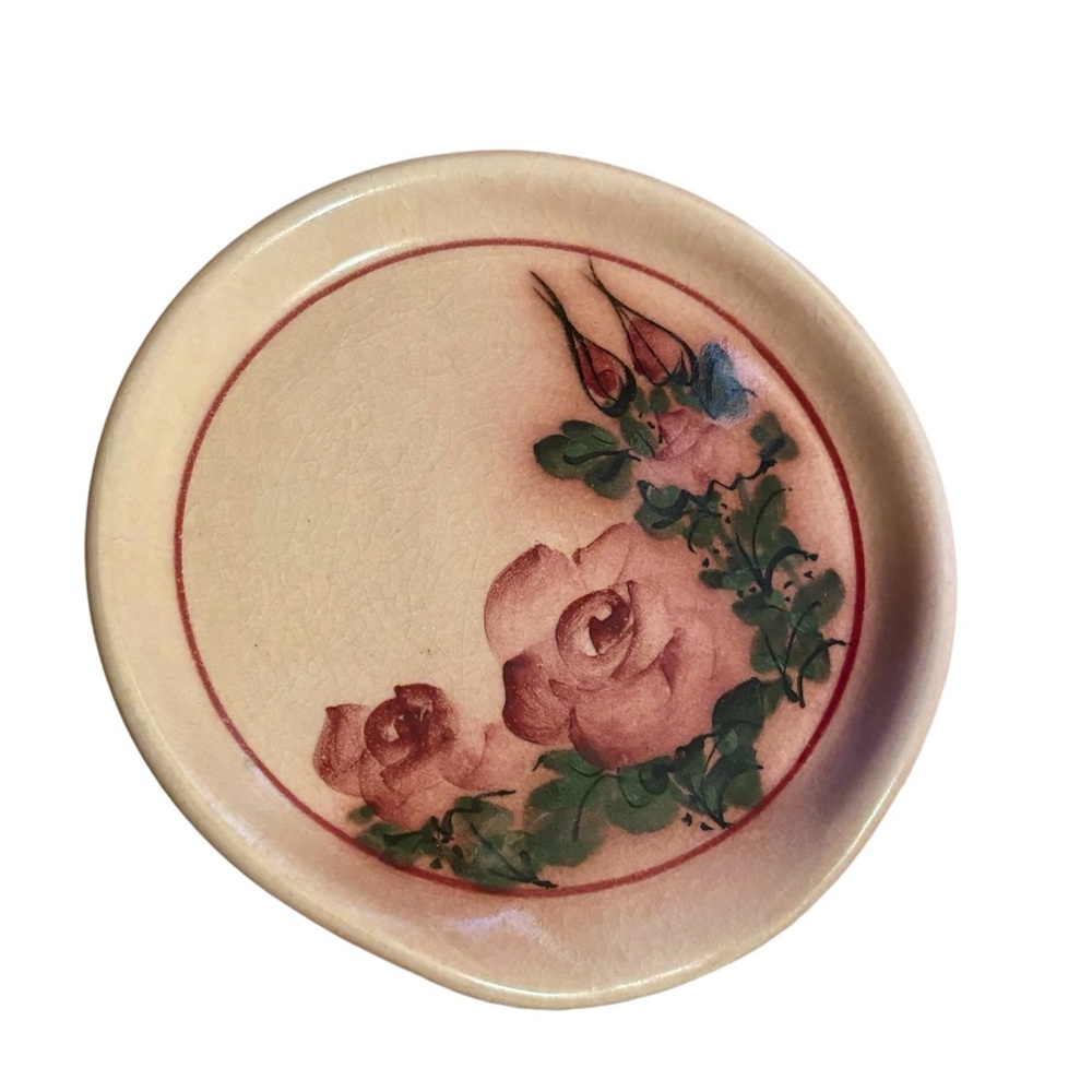 Handmade Studio Pottery Spoon Rest.